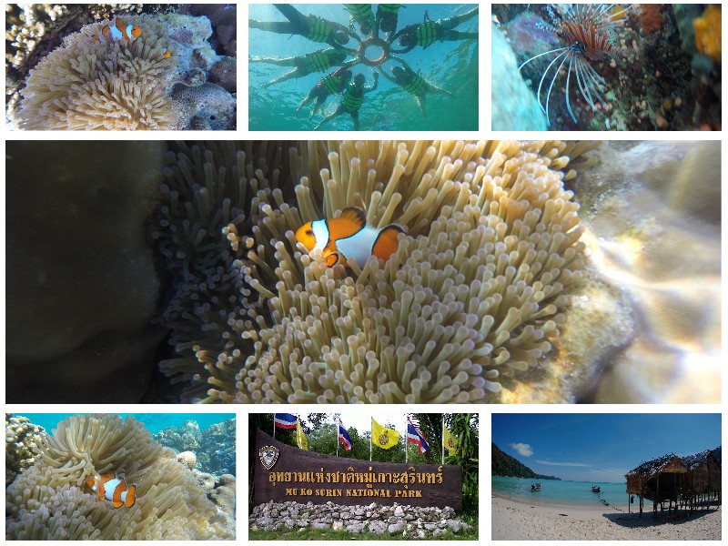พังงา หมู่เกาะสุรินทร์ thailand mukosurin all